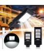 120W LED Solar Street Light Radar Induction Outdoor Wall Lamp + Remote