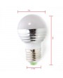 E27 3W RGB Light Bulb 85-265V
